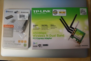IoGear GBU521 and TP-Link TL-WDN4800 from Microcenter.