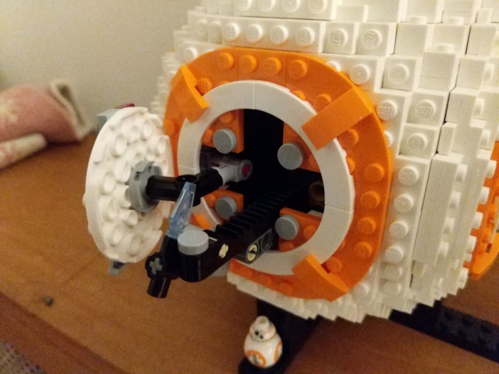 LEGO BB-8 75187 set torch extended