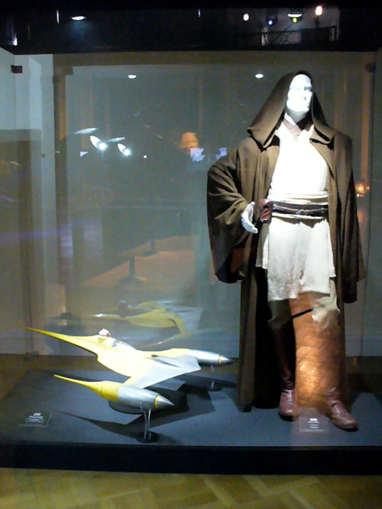 Obi-Wan Kenobit and Naboo Fighter model