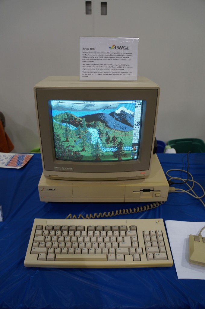 VCFSE 2.0, Exhibition Hall, Amiga 1000