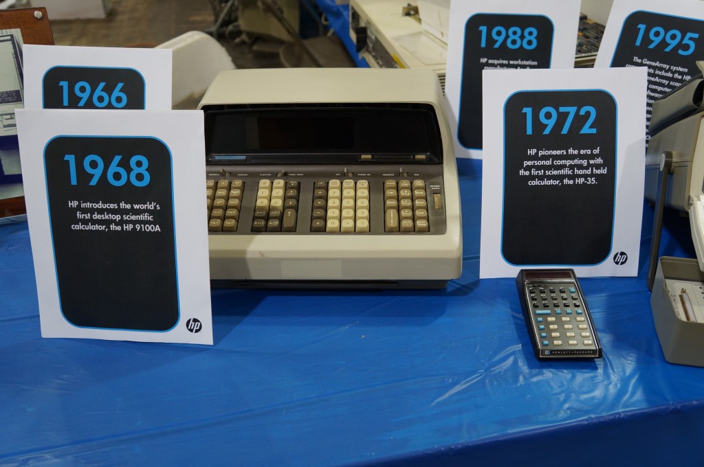 VCFSE 2.0, Exhibition Hall, HP9100 and HP-35 Calculators