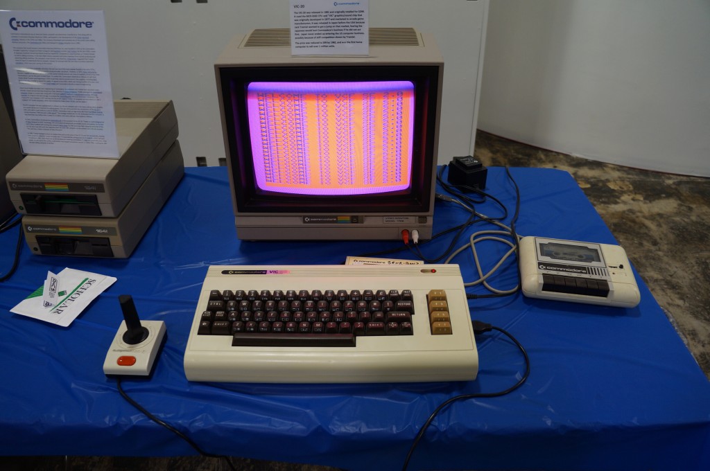 VCFSE 2.0, Exhibition Hall, Commodore VIC-20 and Tape Drive