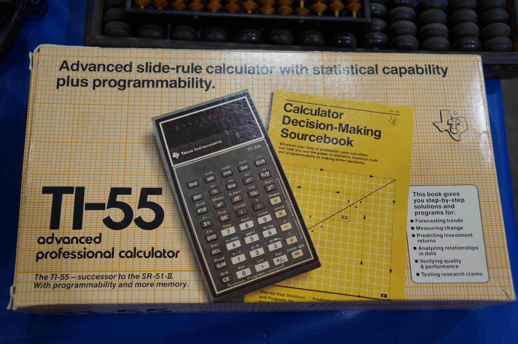 VCFSE 2.0, Exhibition Hall, TI-55 Calculator