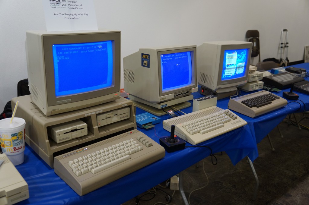 VCFSE 2.0, Exhibition Hall, Commodore 64 and other Commodores