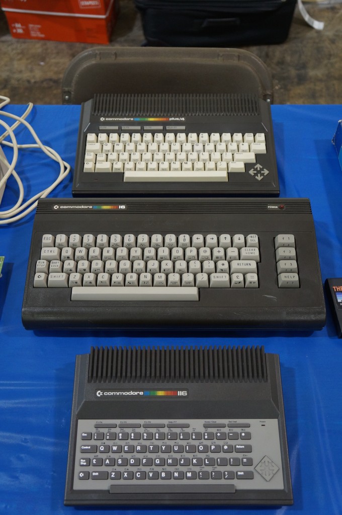 VCFSE 2.0, Exhibition Hall, Commodore plus/4, Commodore 16, and Commodore 116