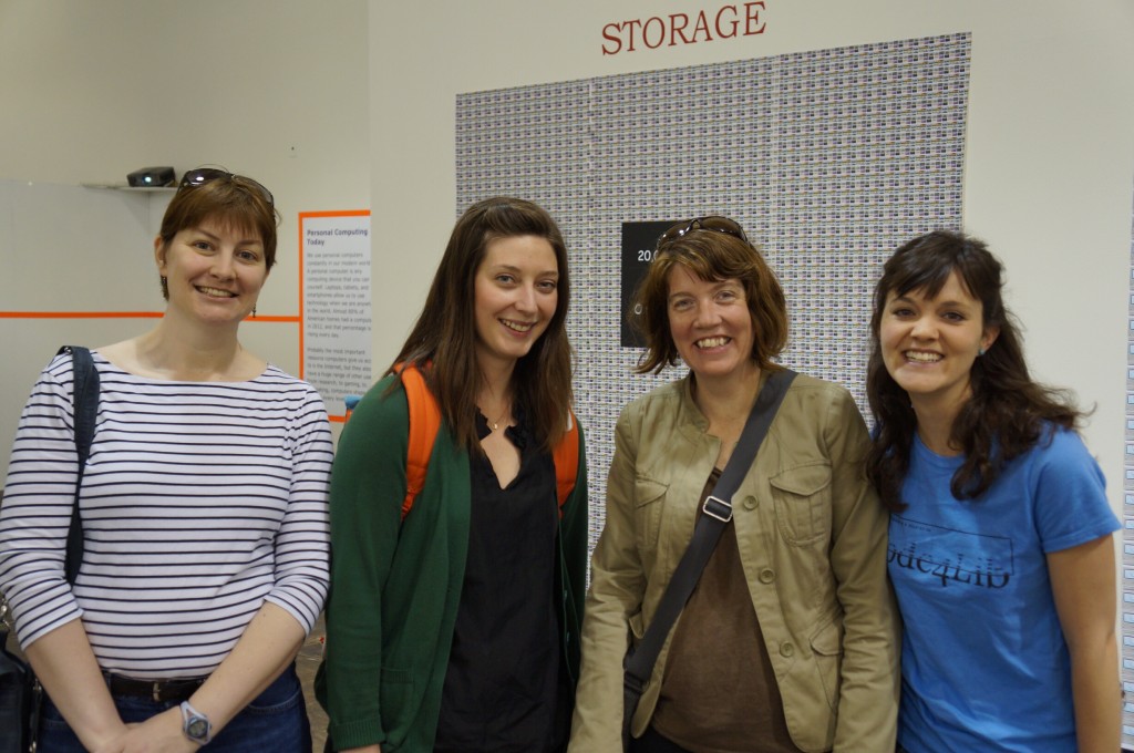 Georgia Tech Librarians Sherri Brown, Lizzy Rolando, Alison Valk, and Wendy Hagenmaier