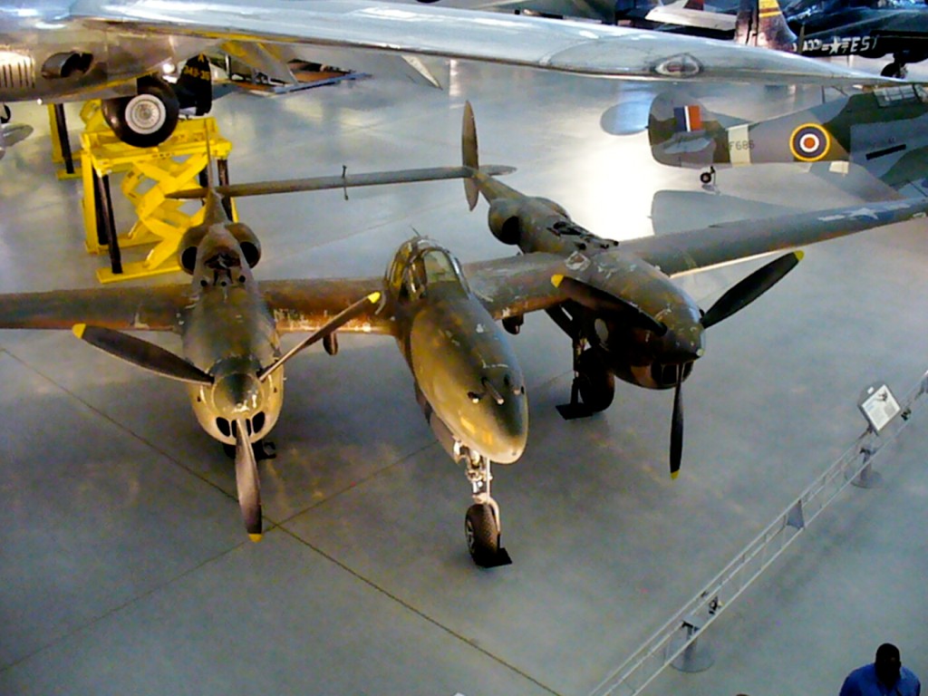 National Air and Space Museum, Udvar-Hazy Center, Lockheed P-38 Lightning