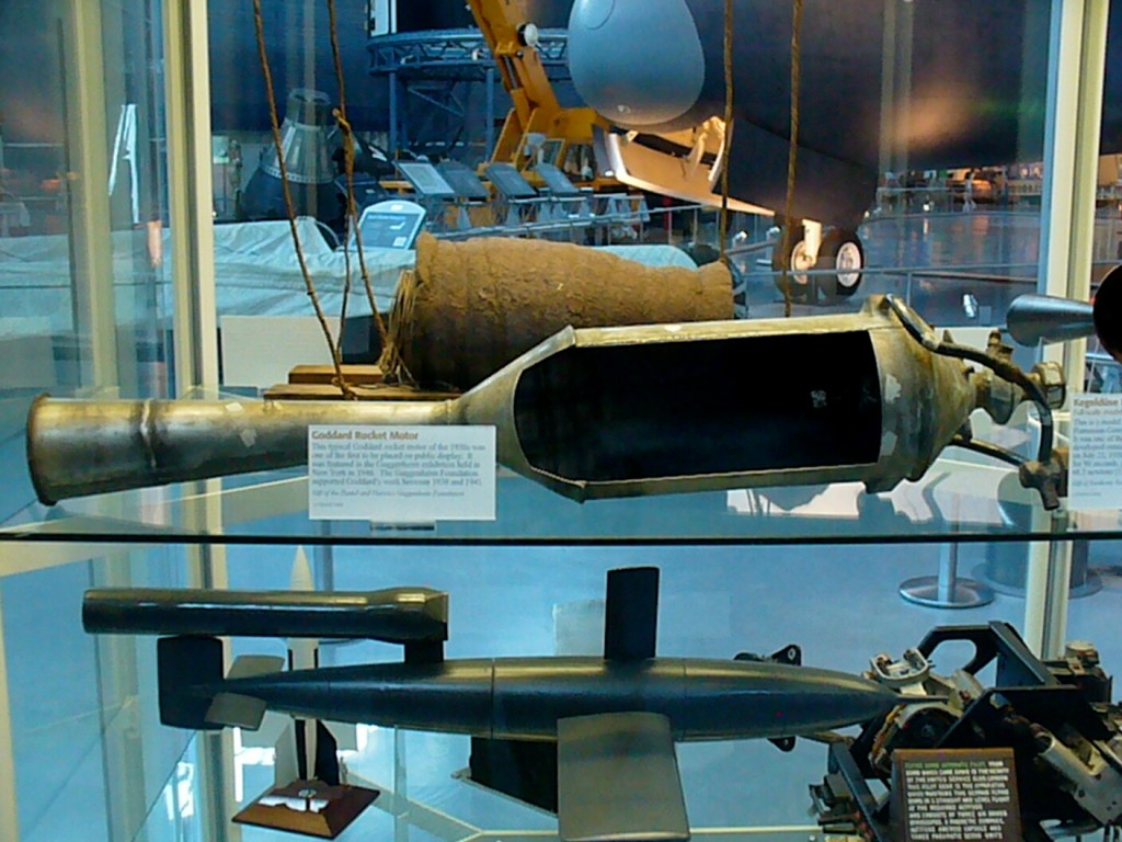National Air and Space Museum, Udvar-Hazy Center, Robert Goddard Rocket Motor