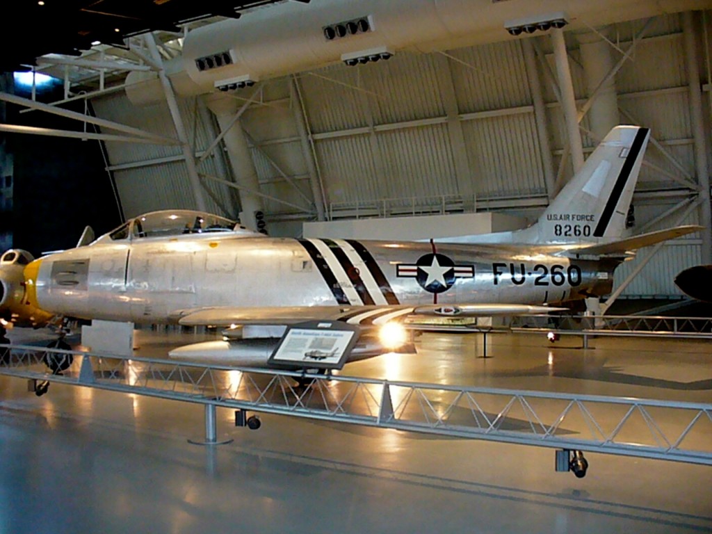 National Air and Space Museum, Udvar-Hazy Center, North American F-86 Sabre