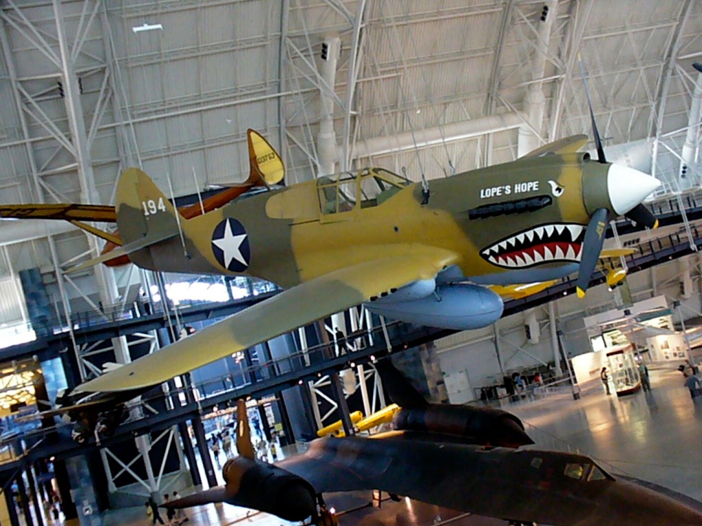 National Air and Space Museum, Udvar-Hazy Center, Curtiss P-40 Warhawk