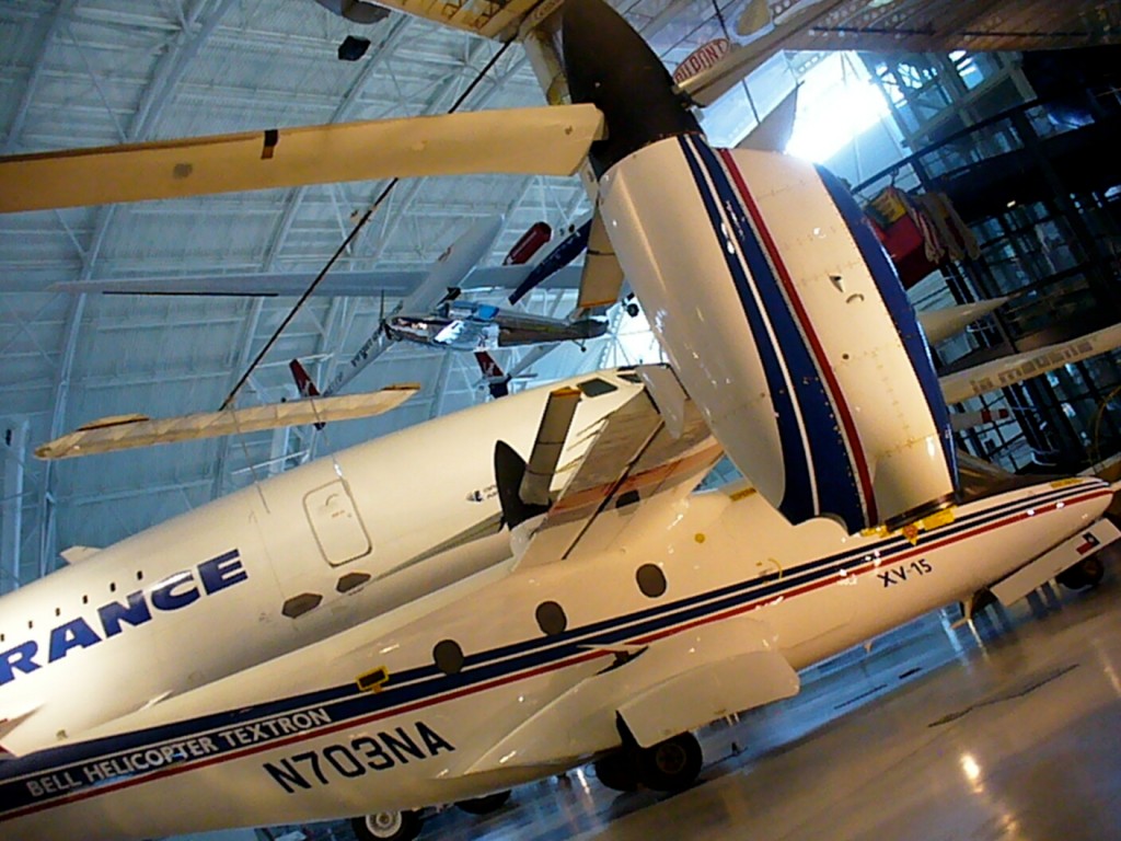 National Air and Space Museum, Udvar-Hazy Center, Bell XV-15 Tilt Rotor Research Aircraft