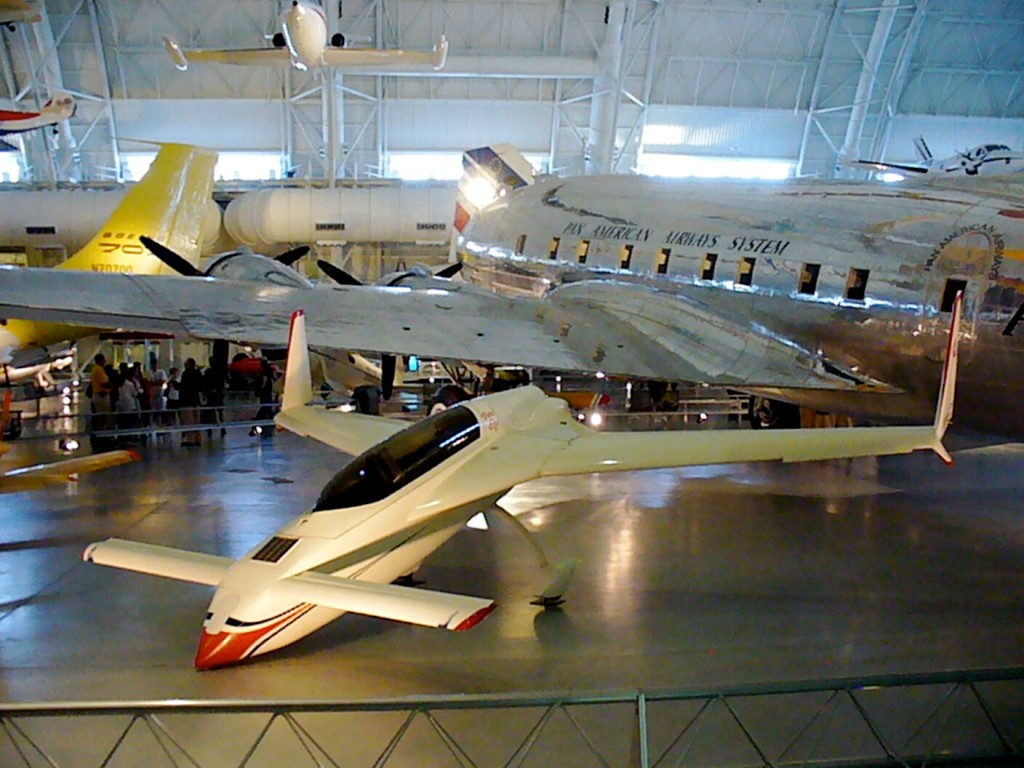 National Air and Space Museum, Udvar-Hazy Center, Rutan VariEze