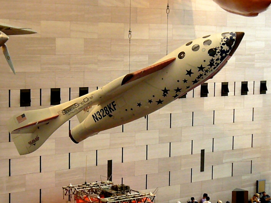 Smithsonian National Air and Space Museum in Washington, DC, SpaceShipOne