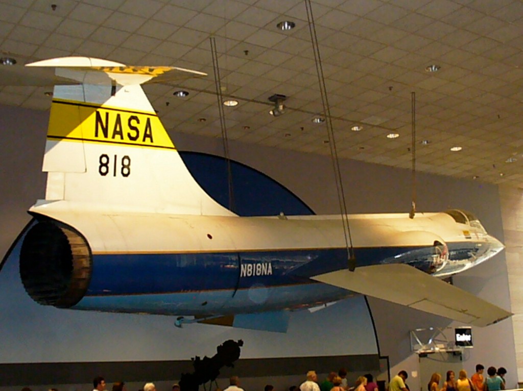 Smithsonian National Air and Space Museum in Washington, DC, Lockheed F-104 Starfighter