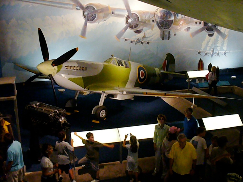 Smithsonian National Air and Space Museum in Washington, DC, Supermarine Spitfire HF. Mk. VIIc