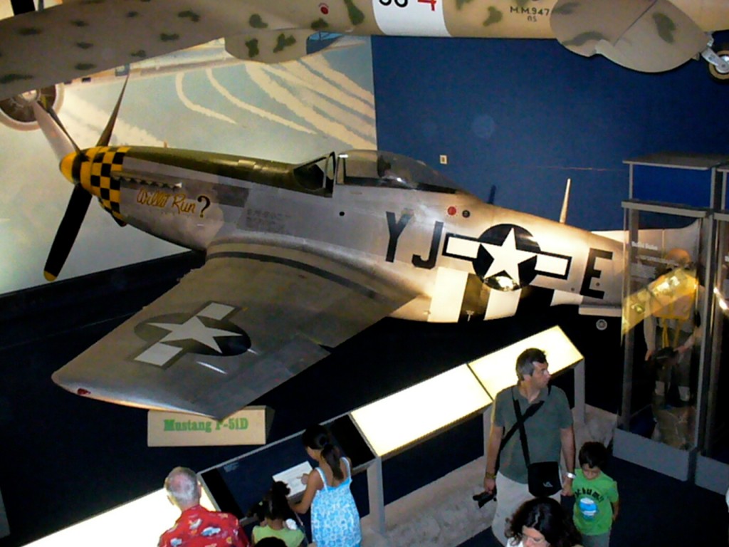 Smithsonian National Air and Space Museum in Washington, DC, North American P-51D Mustang