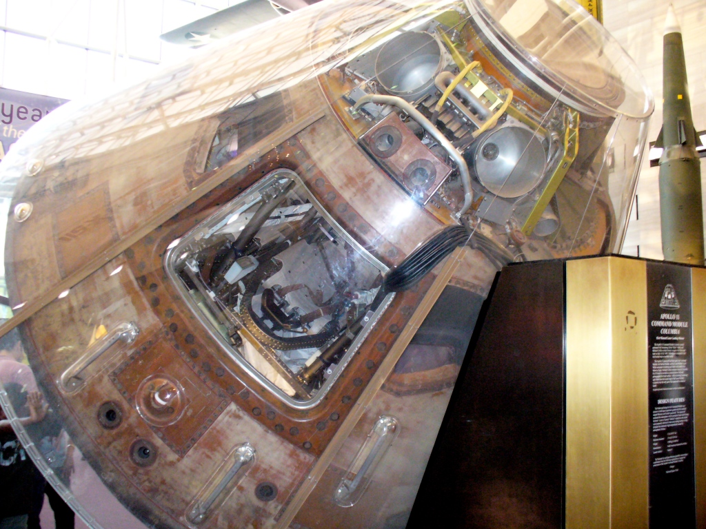 Smithsonian National Air and Space Museum in Washington, DC, Apollo 11 Command Module