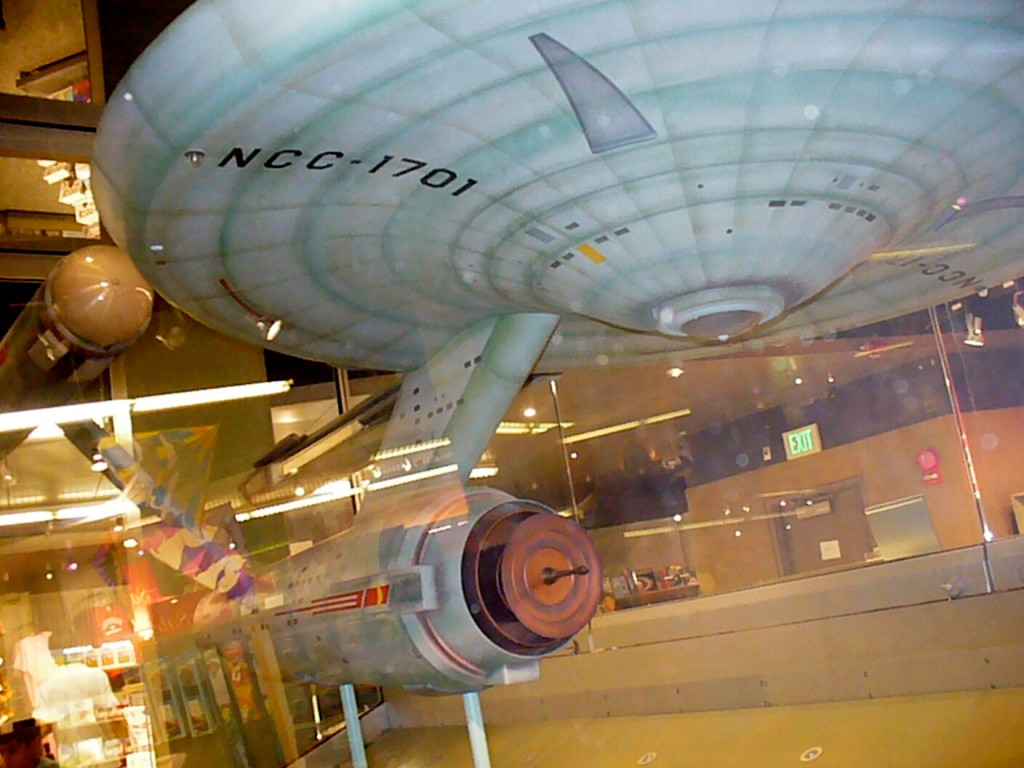 Smithsonian National Air and Space Museum in Washington, DC, Star Trek Shooting Model of the USS-1701 Enterprise