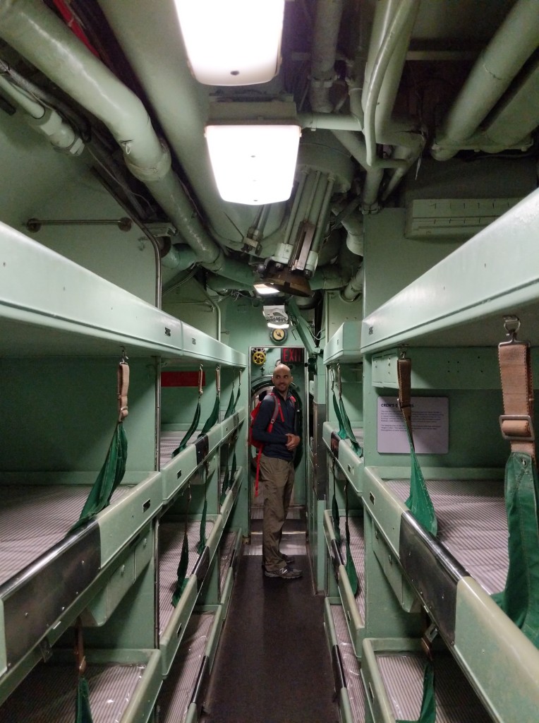 USS Growler (SSG-577), Cold War-era Cruise Missile Submarine Docked Next to Intrepid Museum, March 2019, Crew Bunks
