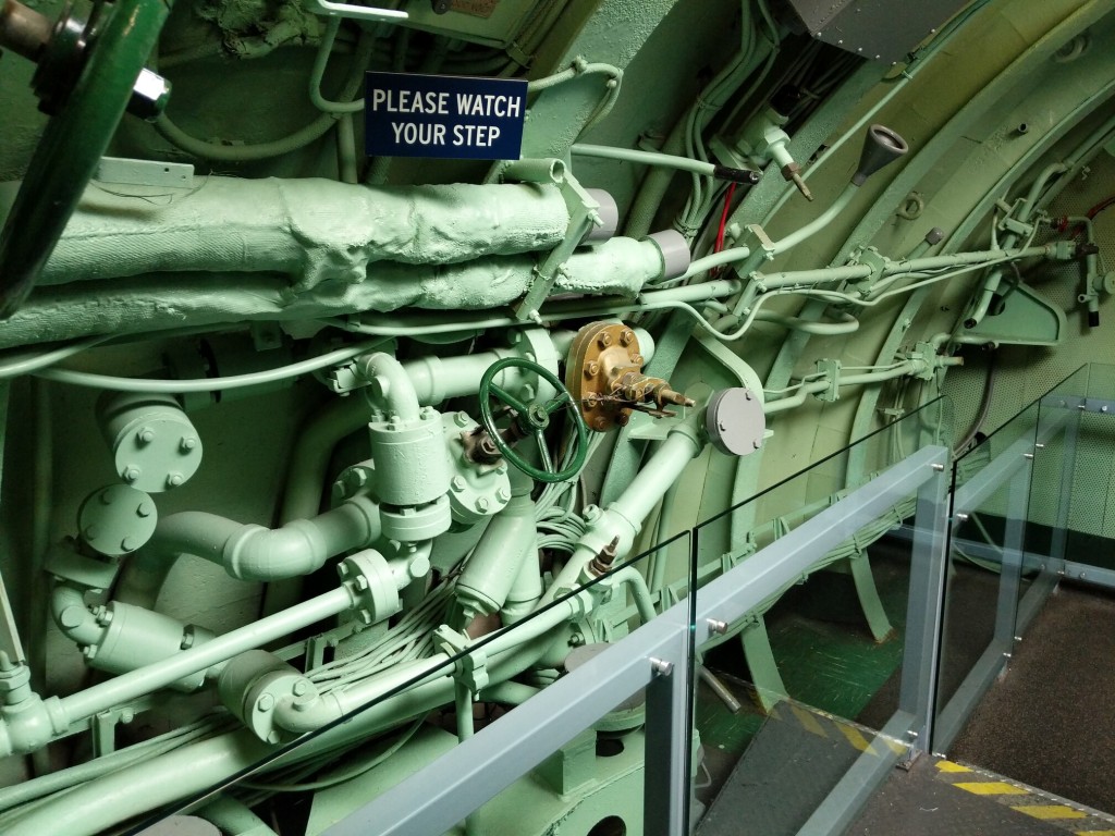 USS Growler (SSG-577), Cold War-era Cruise Missile Submarine Docked Next to Intrepid Museum, March 2019, Interior