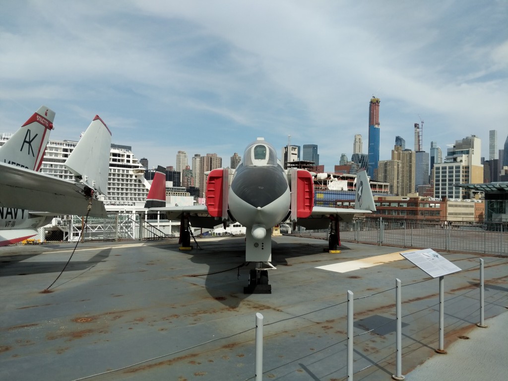 Intrepid Museum, WWII Aircraft Carrier turned Air and Space Museum, Manhattan, New York, McDonnell Douglas F-4 Phantom II