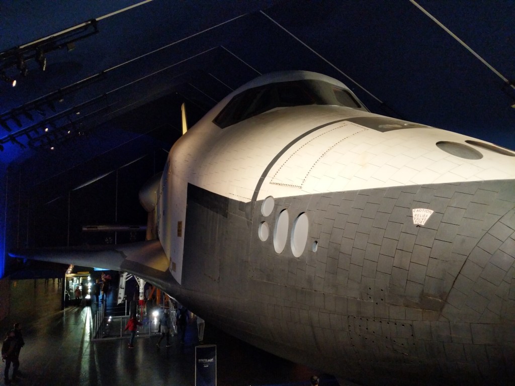 Intrepid Museum, WWII Aircraft Carrier turned Air and Space Museum, Manhattan, New York, Space Shuttle Enterprise