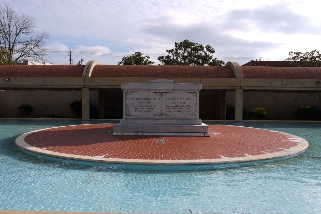 The King Center, Dr. and Mrs. King's Crypt