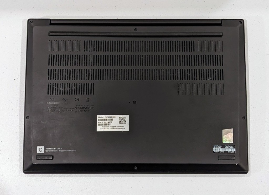 Lenovo ThinkPad P1 Gen 4 16" QHD+ i9-11950H✓64GB RAM✓2TB SSD✓RTX A5000