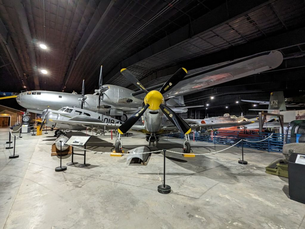 North American P-51 Mustang, Museum of Aviation, Robins Air Force Base, Warner Robins, GA.