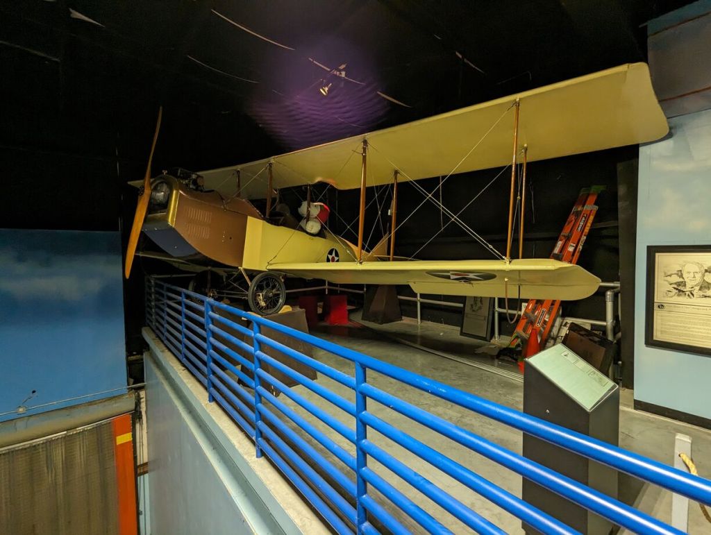 Curtiss JN Jenny, Museum of Aviation, Robins Air Force Base, Warner Robins, GA.