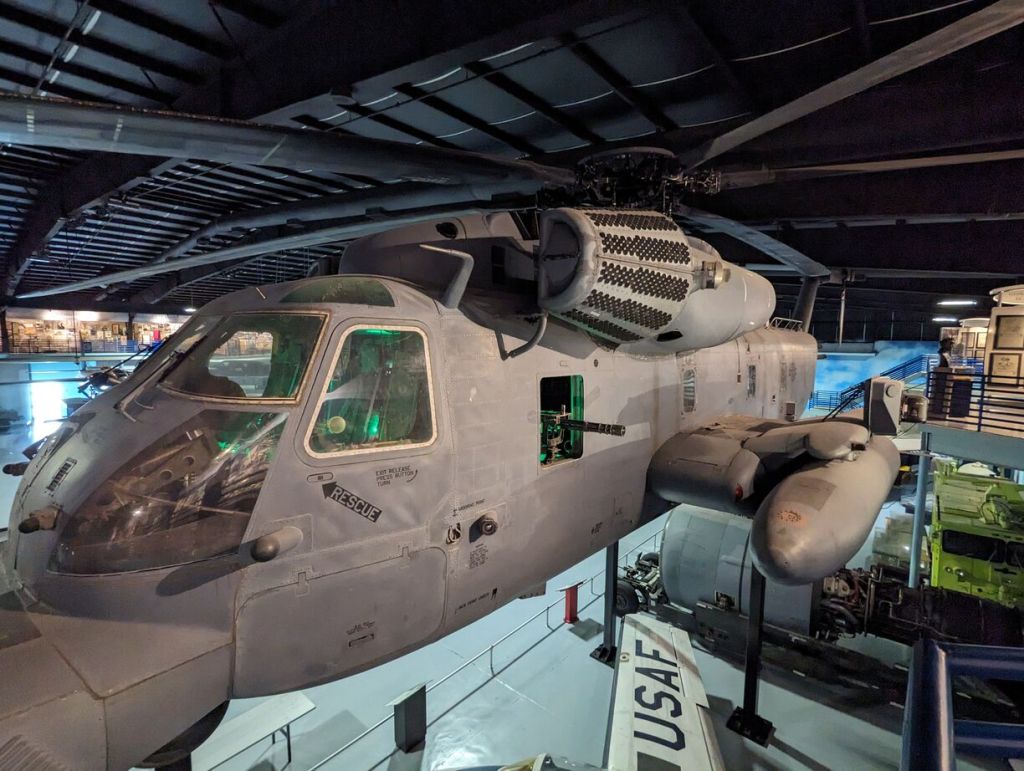 Sikorsky MH-53M Pave Low IV, Museum of Aviation, Robins Air Force Base, Warner Robins, GA.