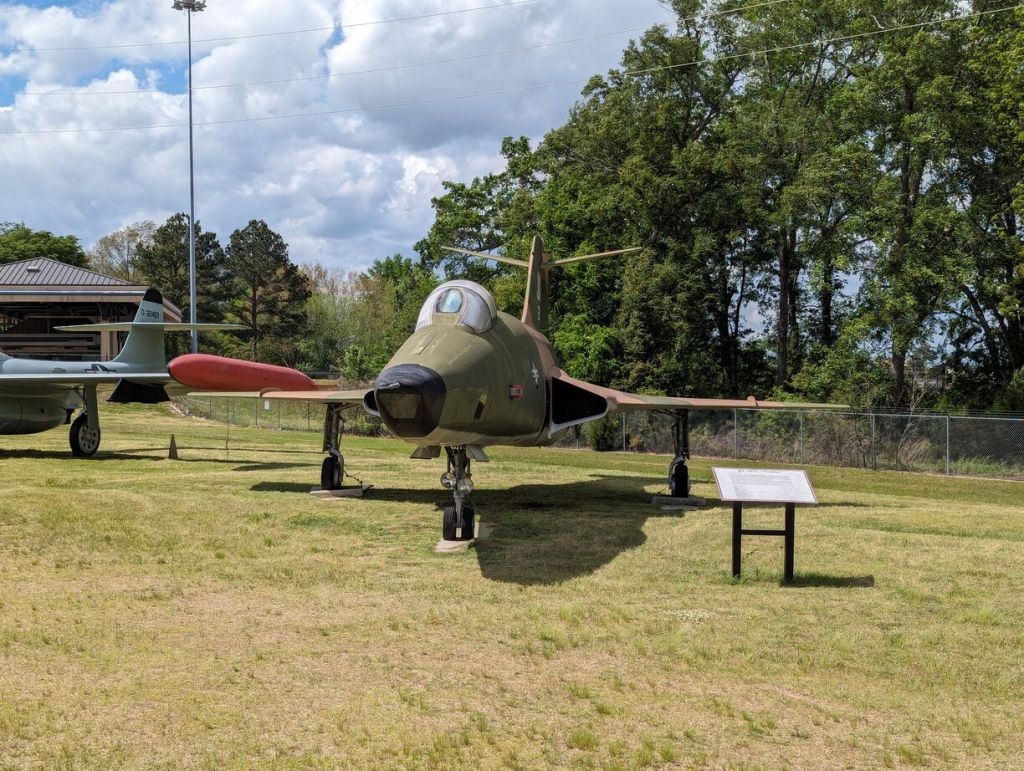 McDonnell RF-101, Museum of Aviation, Robins Air Force Base, Warner Robins, GA.