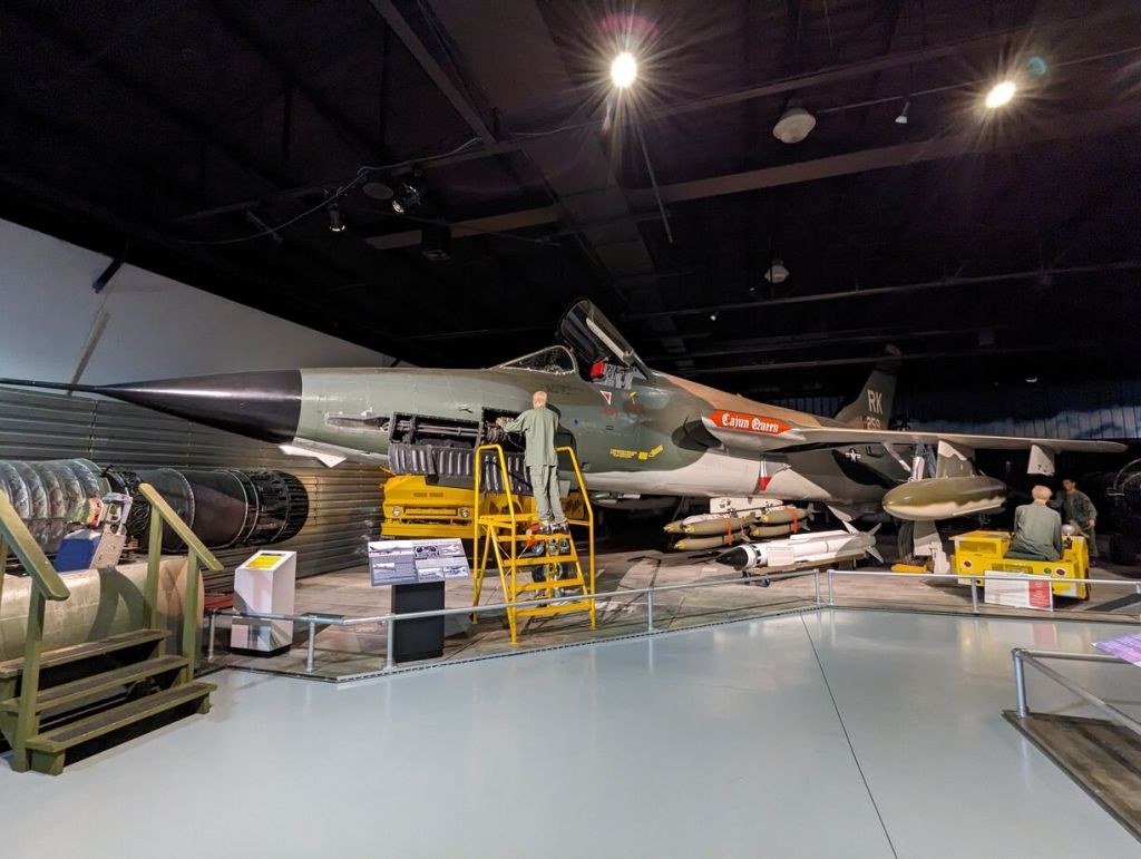 Republic F-105 Thunderchief, Museum of Aviation, Robins Air Force Base, Warner Robins, GA.